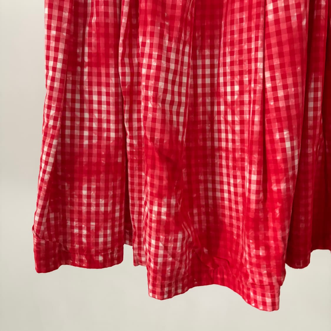 Tie Dyed Check Pleats Skirt 상품이미지8
