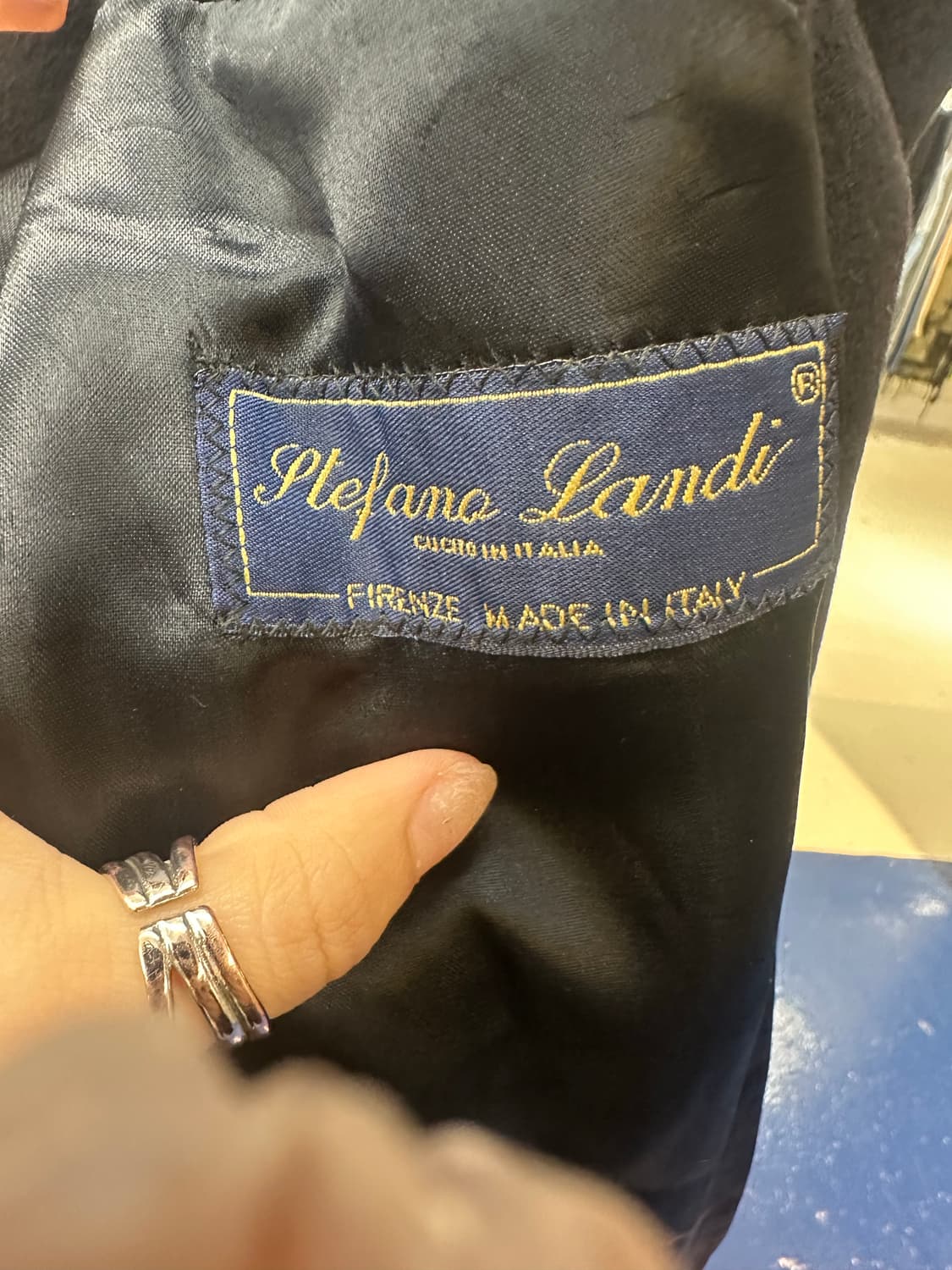 Italy cashmere 캐시미어 코트 상품이미지6