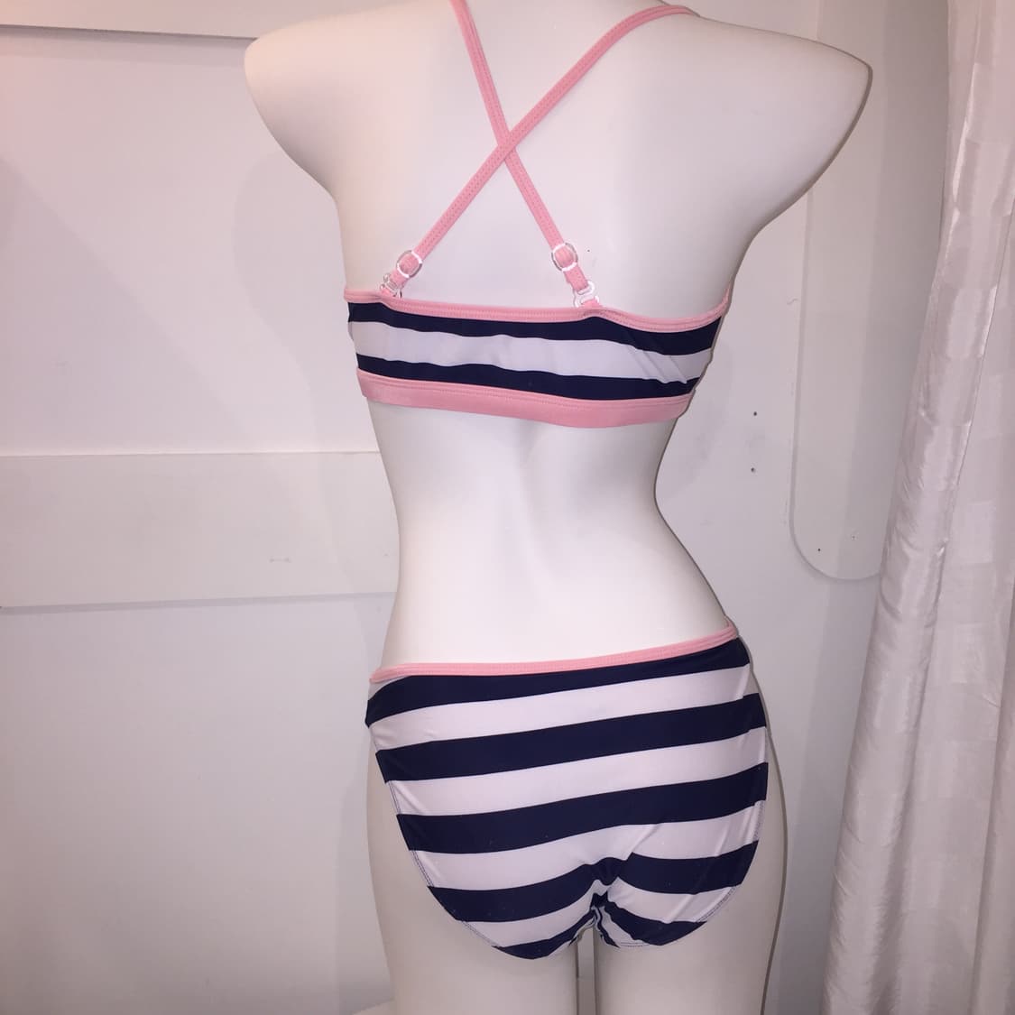 Speedo 스피도 갸루 마린 스트라이프 비키니 상품이미지3