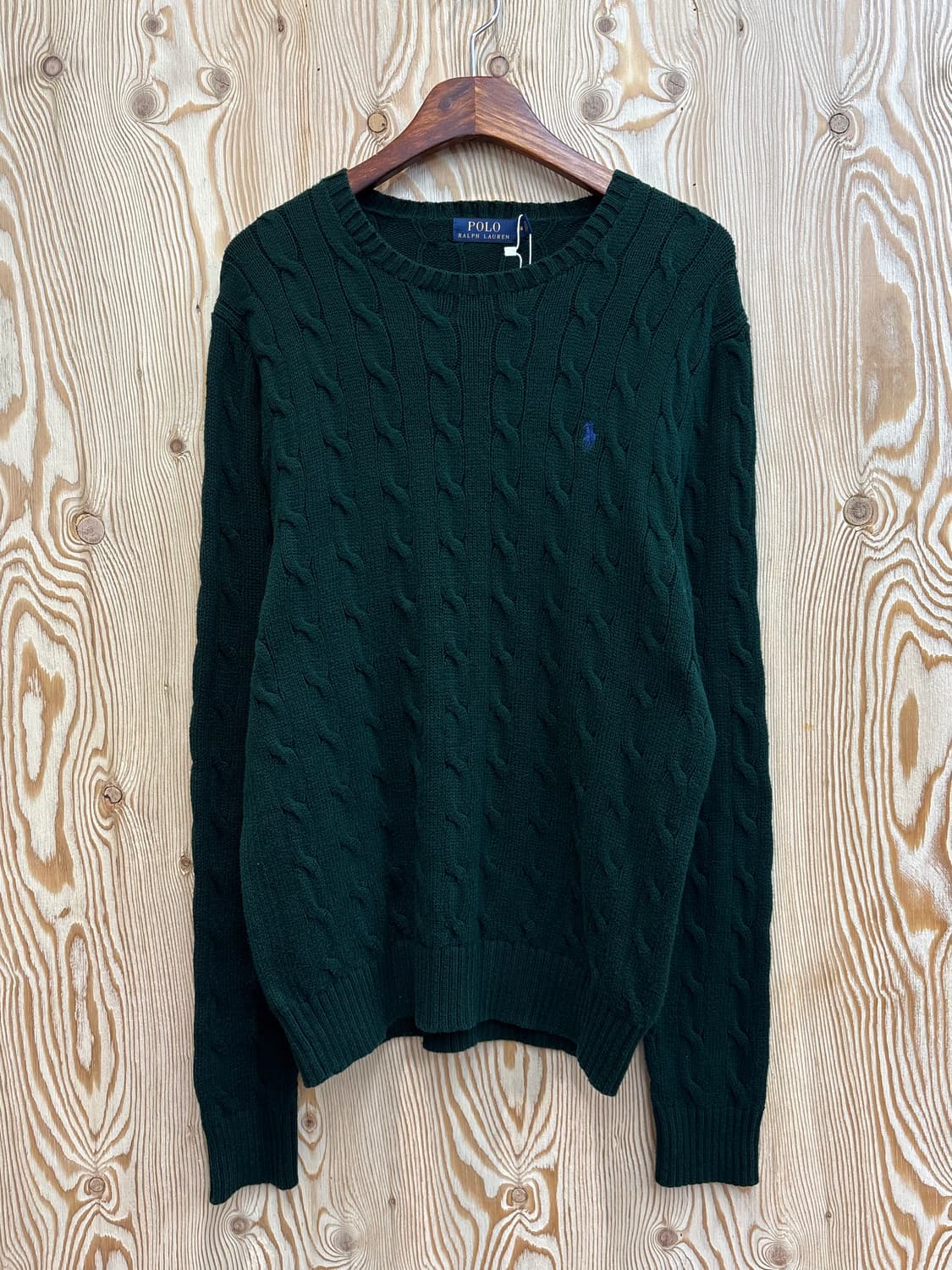 폴로 랄프로렌 꽈배기 니트 상품이미지1