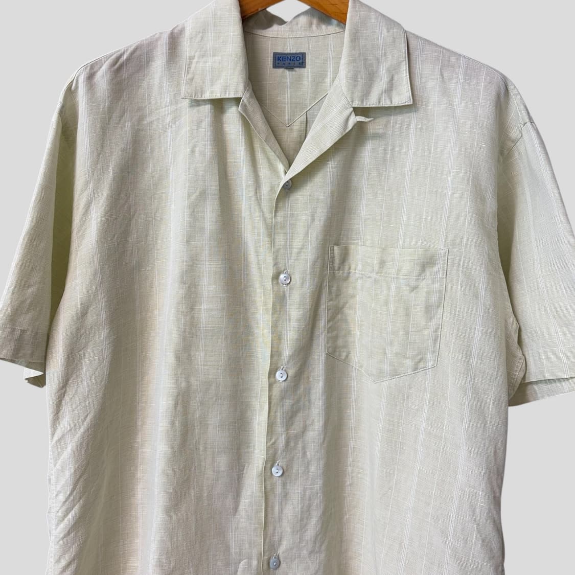 (F)KENZO 겐조 오픈카라 반팔셔츠 상품이미지2