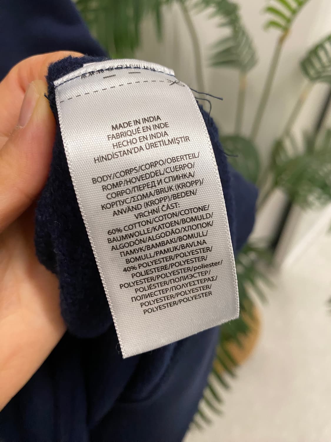 폴로 랄프로렌 네이비 후드티(안감기모) 상품이미지9