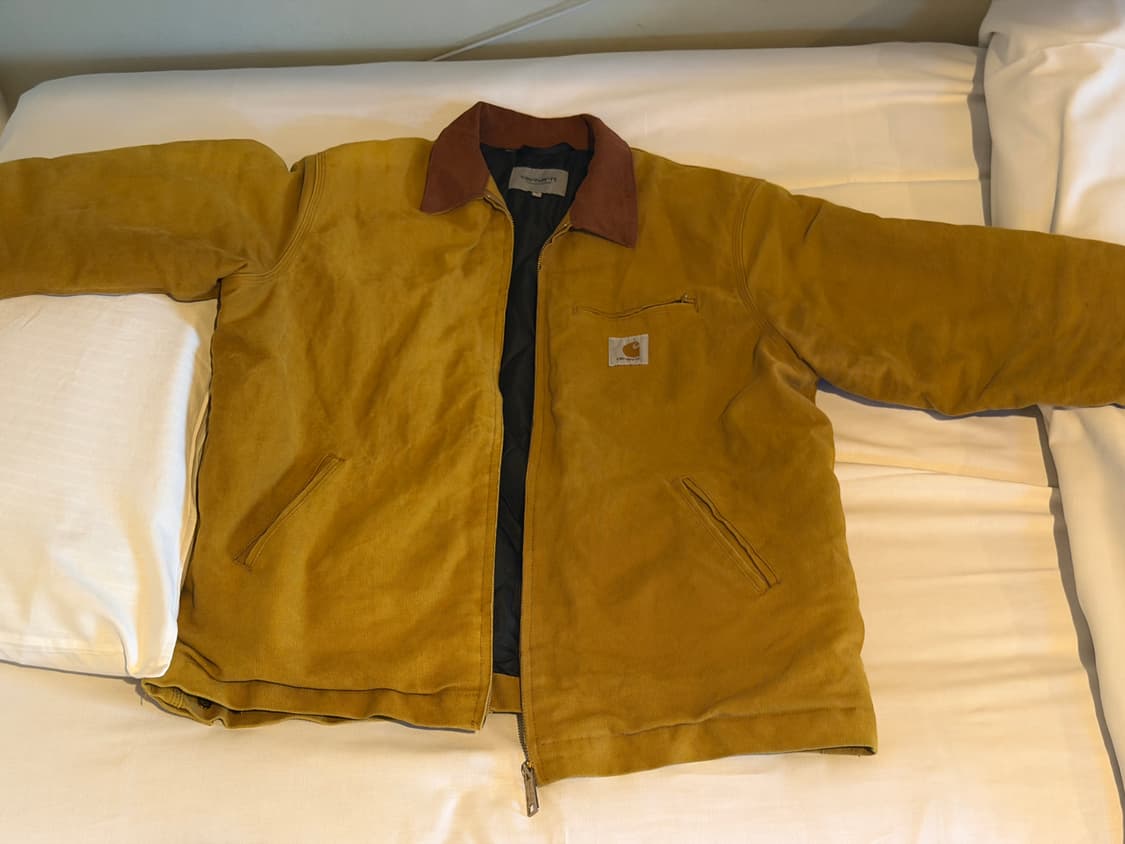 칼하트 디트로이트 자켓 브라운 상품이미지1