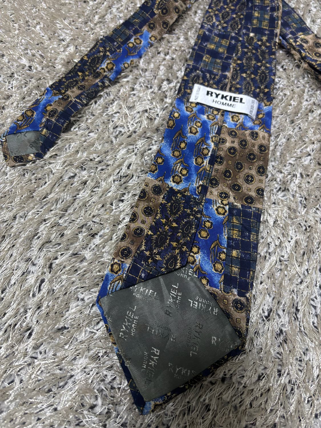 프랑스제 리키엘 옴므 100프로 실크 넥타이 상품이미지4