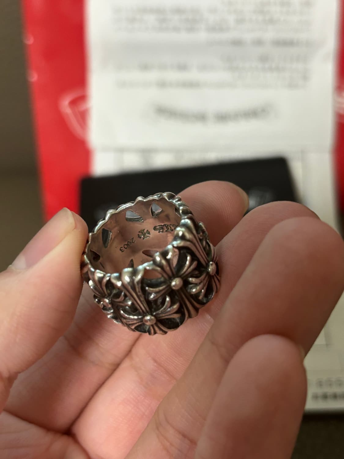 US 7) 크롬하츠 세메터리링 상품이미지6