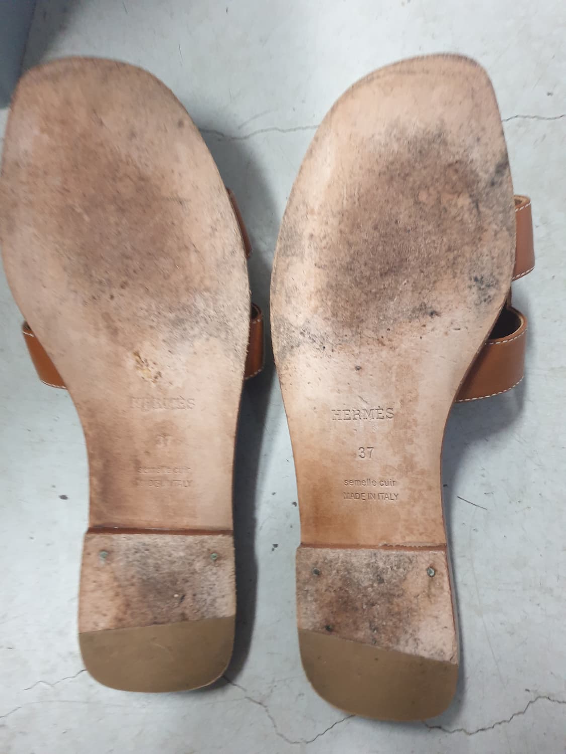 에르메스 오란 샌들 브라운 37 상품이미지4