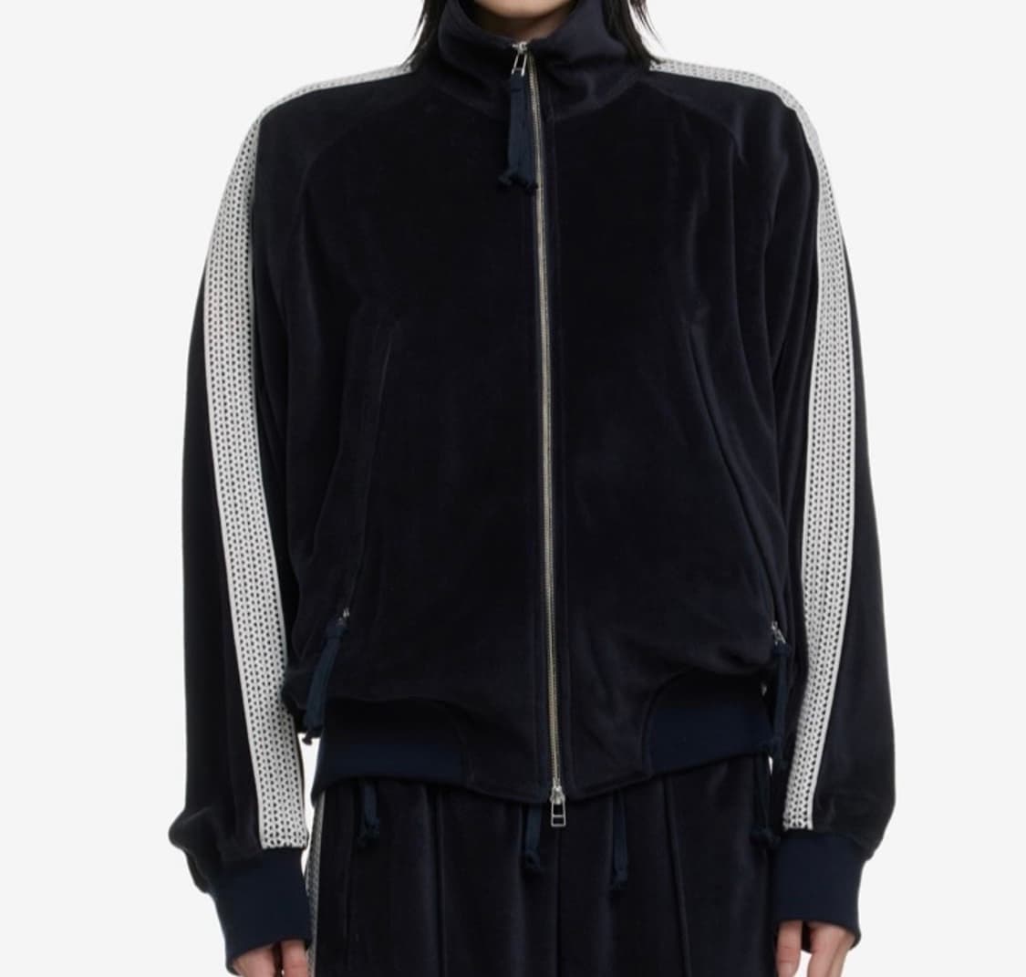 Gyeong 벨루어 레이스 자켓 상품이미지2