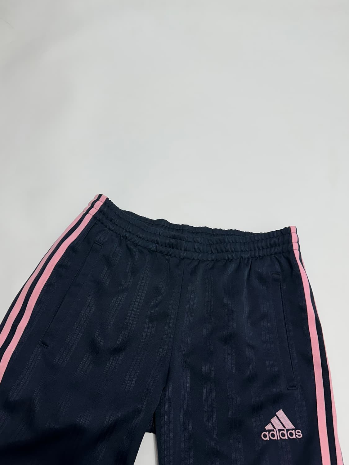 아디다스 네이비 핑크 삼선 트랙팬츠 트레이닝 바지 상품이미지3