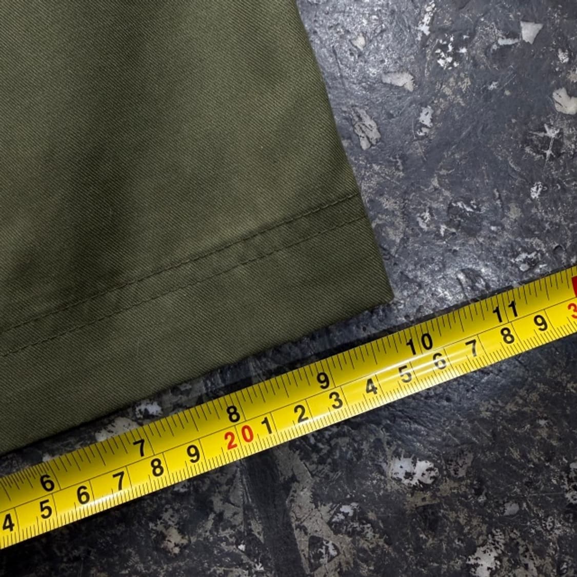 105 챔피온 카키 와이드 코튼 팬츠  상품이미지6