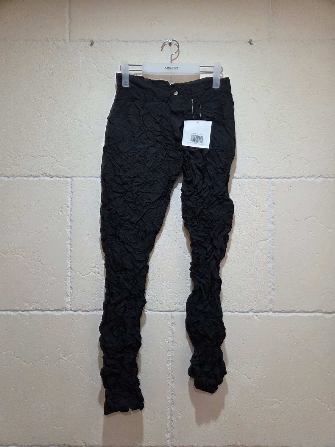 강혁 에어백 슈링크 트라우저 블랙 M 상품이미지1