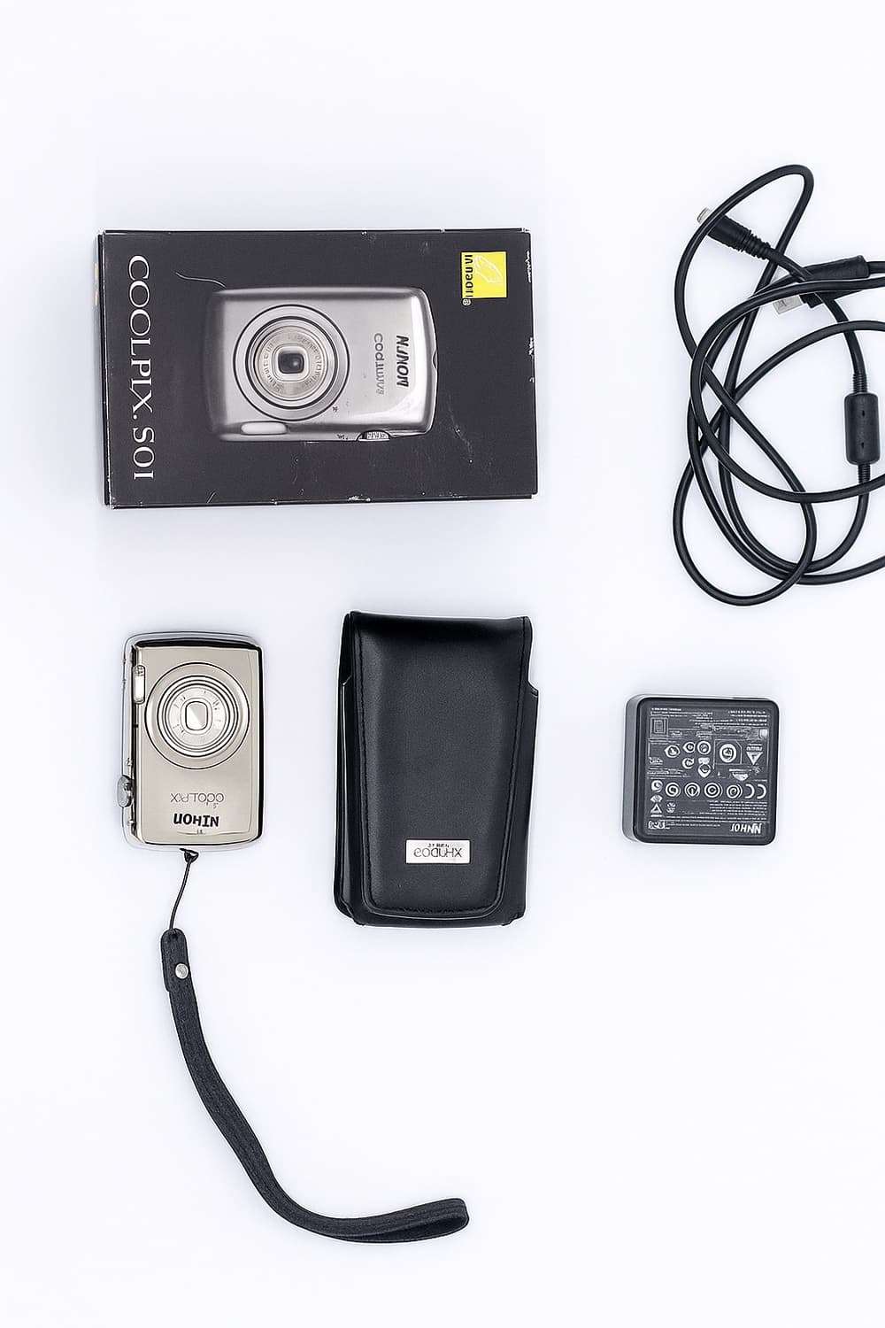 Nikon 니콘 쿨픽스 s01 실버 풀박스 한국어 지원 상품이미지1