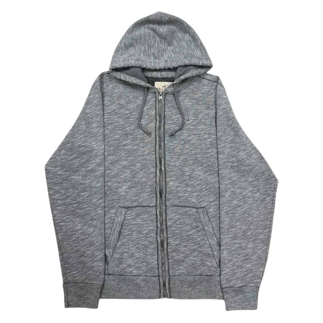 홀리스터 빈티지 Y2K 미니로고 기모 후드집업 자켓 그레이 XL 상품이미지1