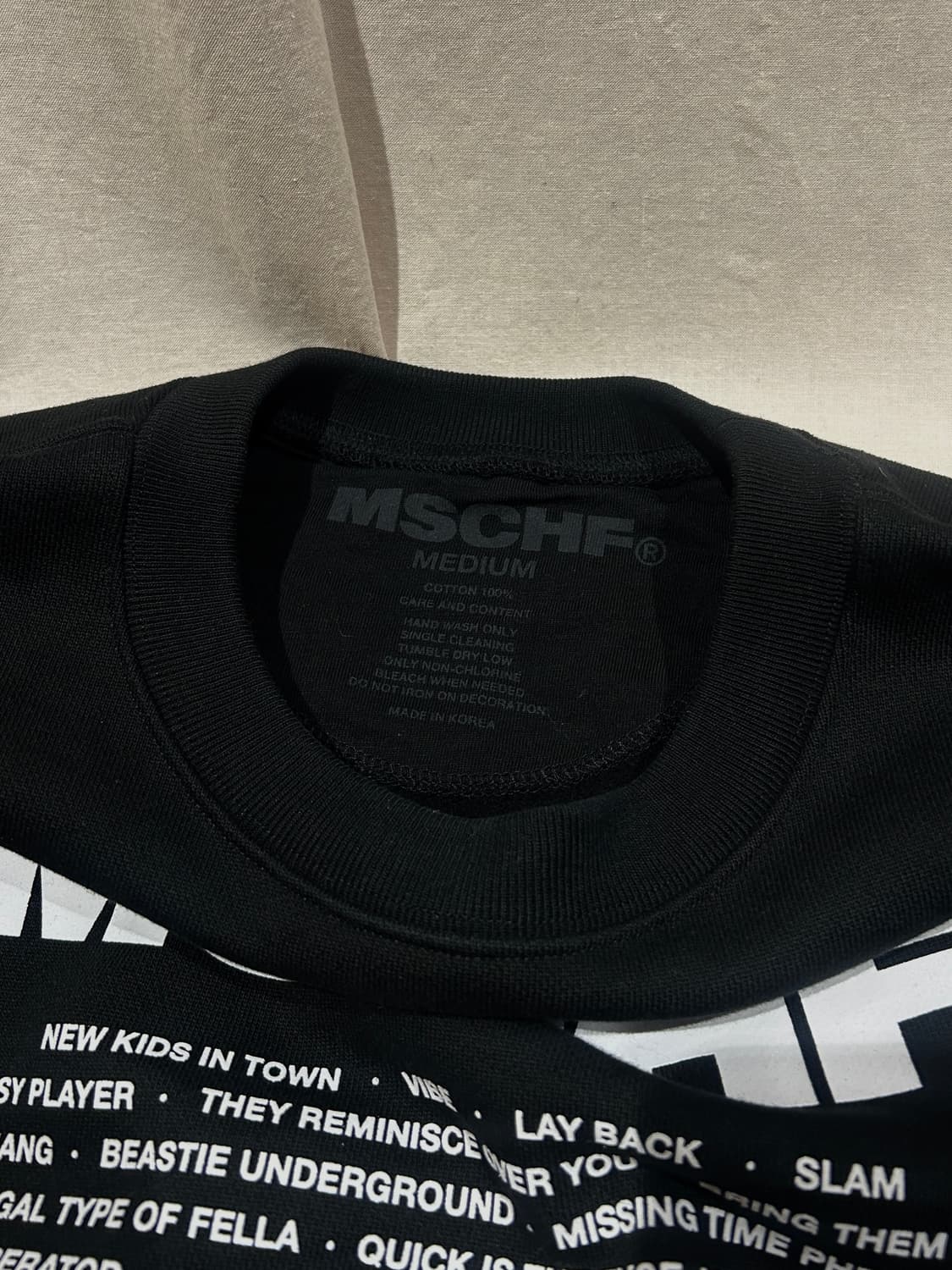 Mischief 미스치프 크롭 맨투맨 M 상품이미지4