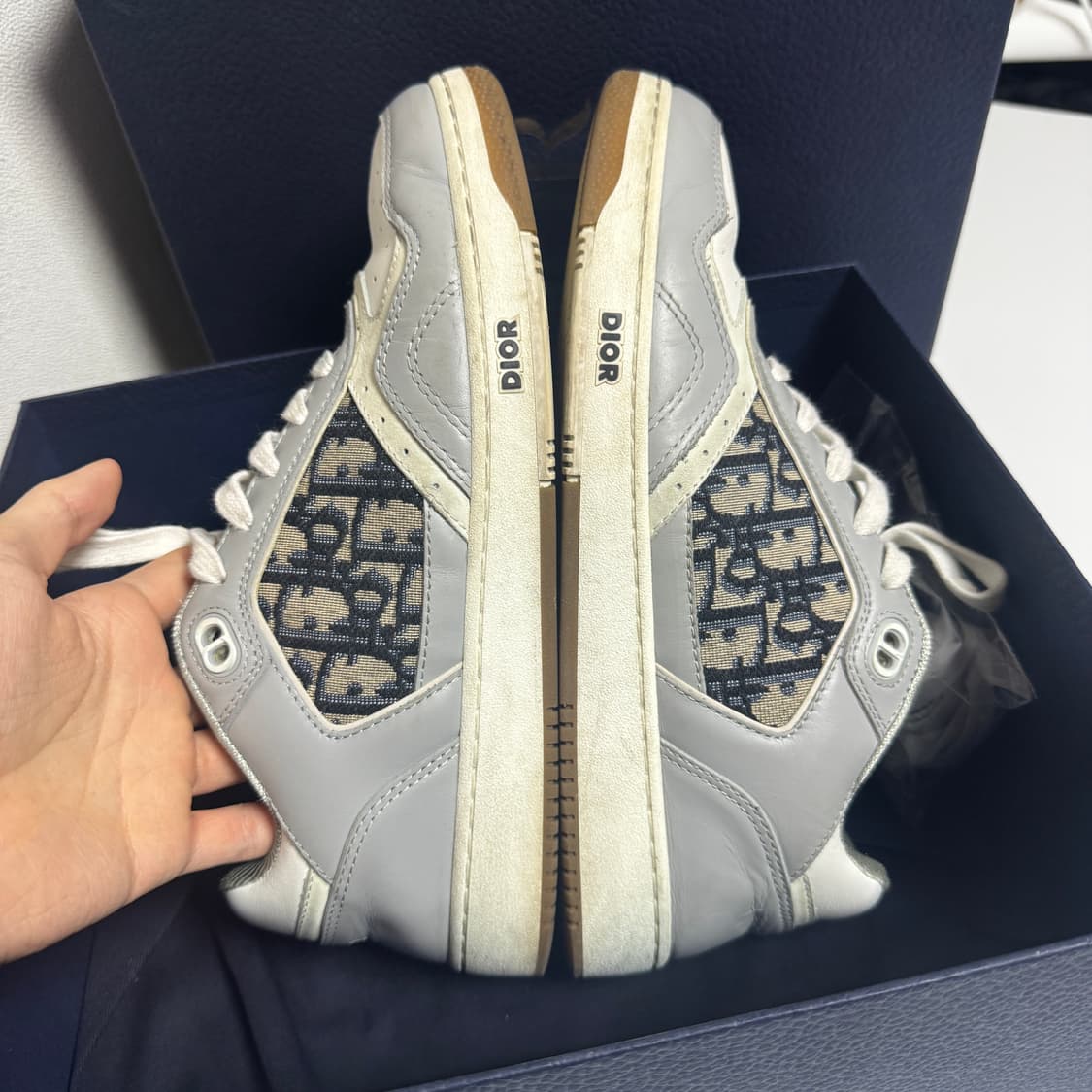 디올 오블리크 B27 스니커즈 41 상품이미지4