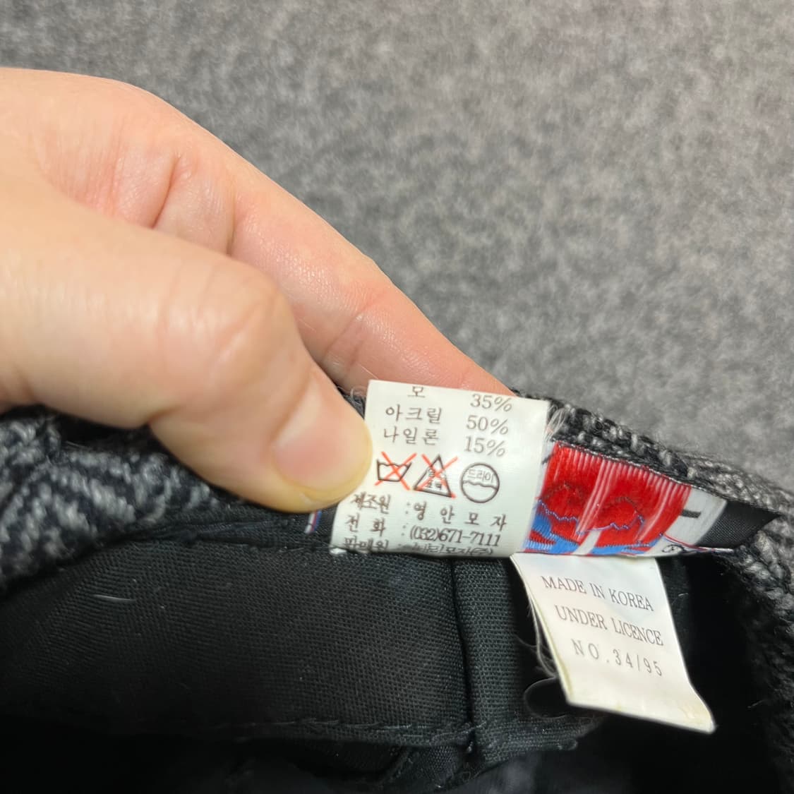 캉골 KANGOL 헤링본 귀달이 모자 상품이미지3