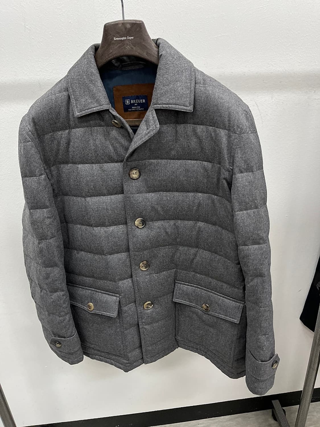 105-110) 브로이어 브라운 울 패딩자켓 상품이미지3