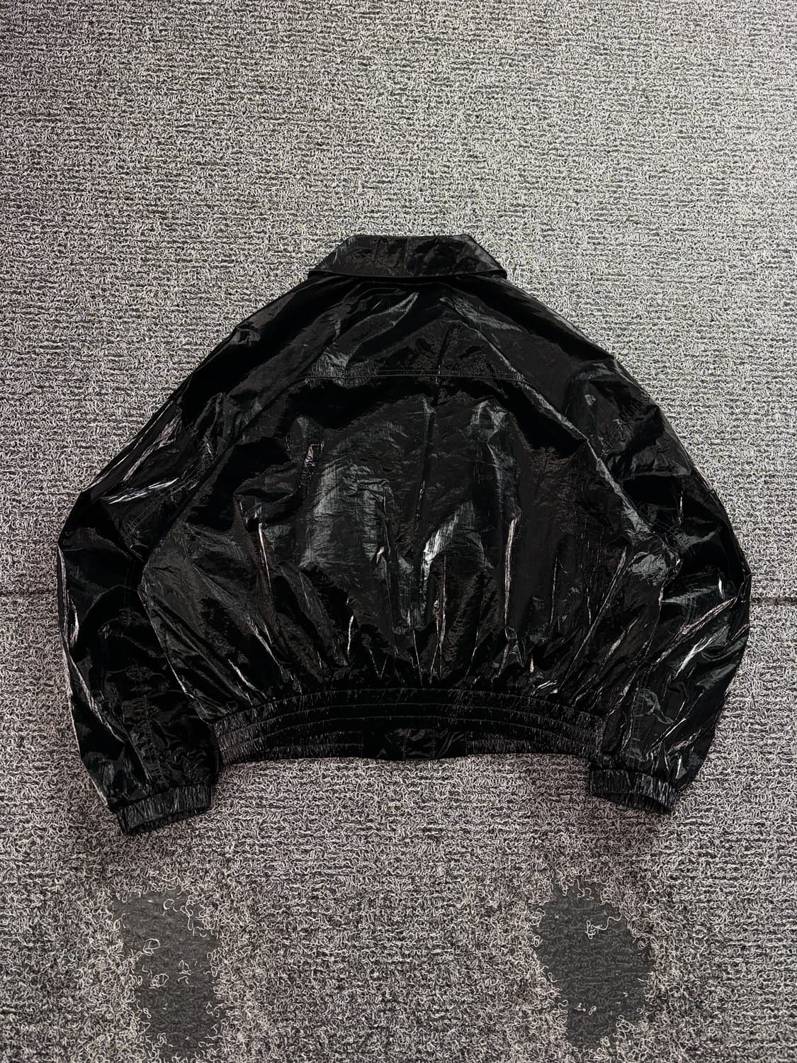 인사일런스 글로시 블루종 봄버 자켓 3446 상품이미지5