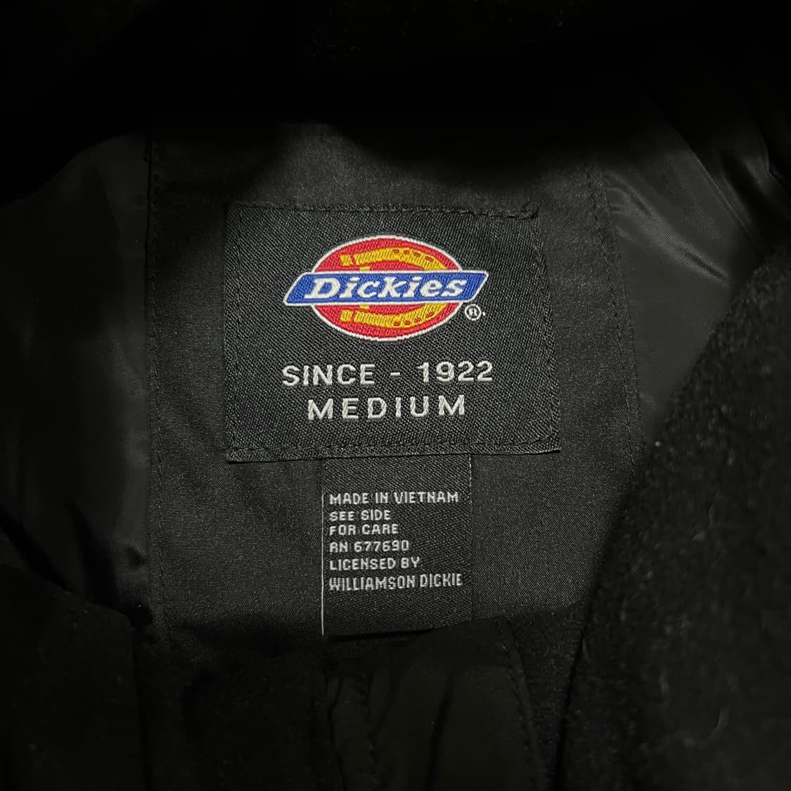 디키즈 와펜 후드 롱패딩 점퍼 [블랙] M/95 상품이미지4