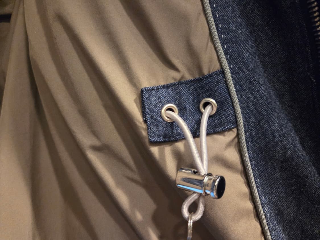 루이지 보렐리 트위드 다운자켓  상품이미지7