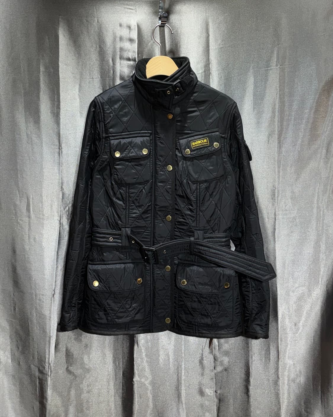 S Barbour 바버 우먼스 벨티드 퀼팅 자켓 상품이미지2