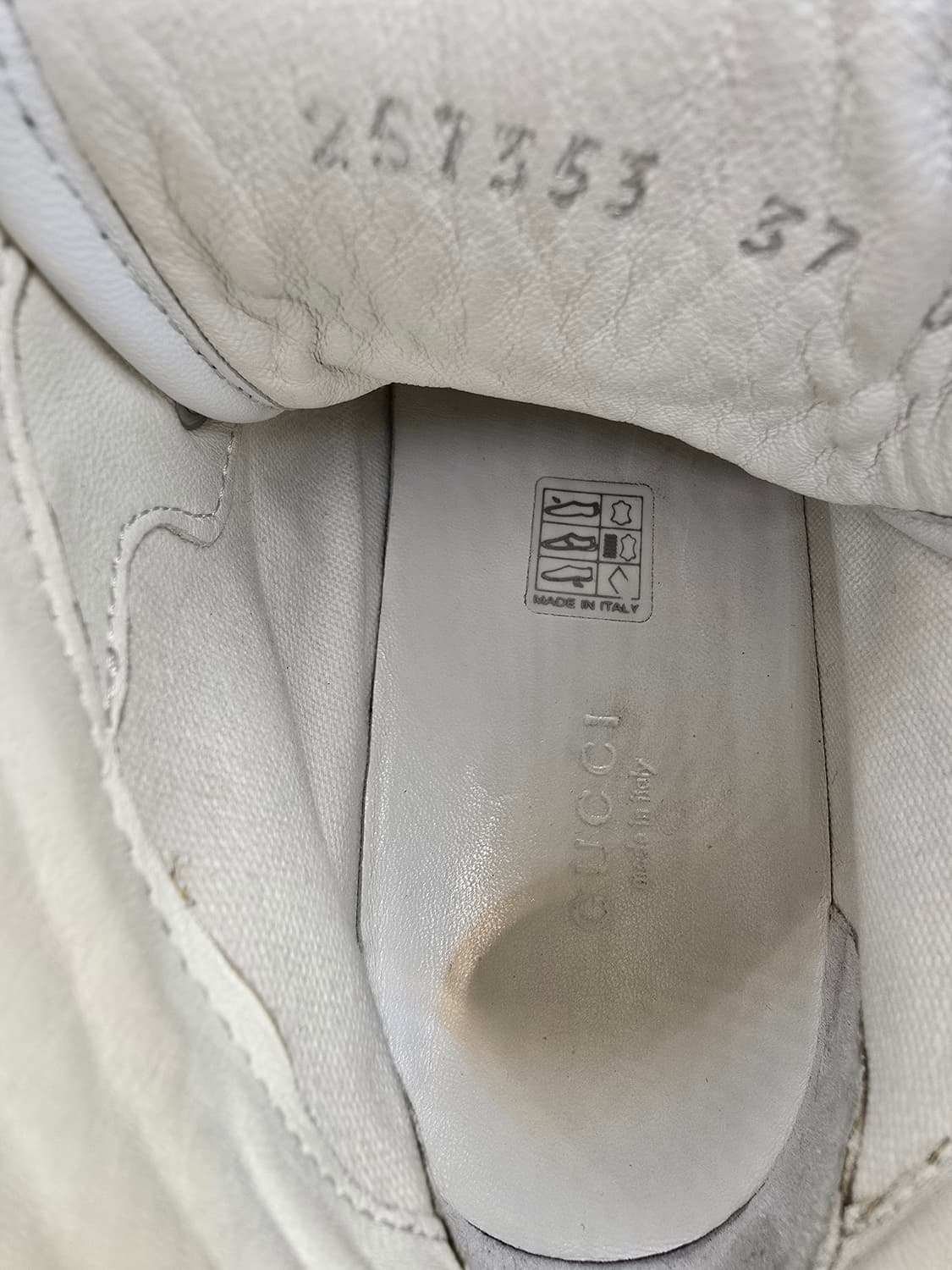 구찌 하이탑 스니커즈 사이즈 37(235~240) 상품이미지9