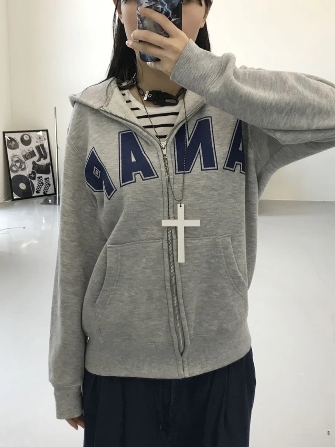 ANAP 재팬 X 뉴욕 양키스 후드 상품이미지3