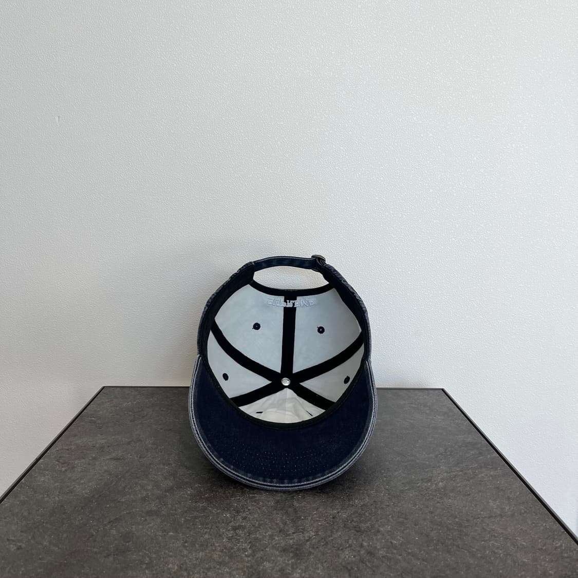 (OS) 슈프림 S로고 볼캡 모자 23FW 피그먼트 네이비 상품이미지5