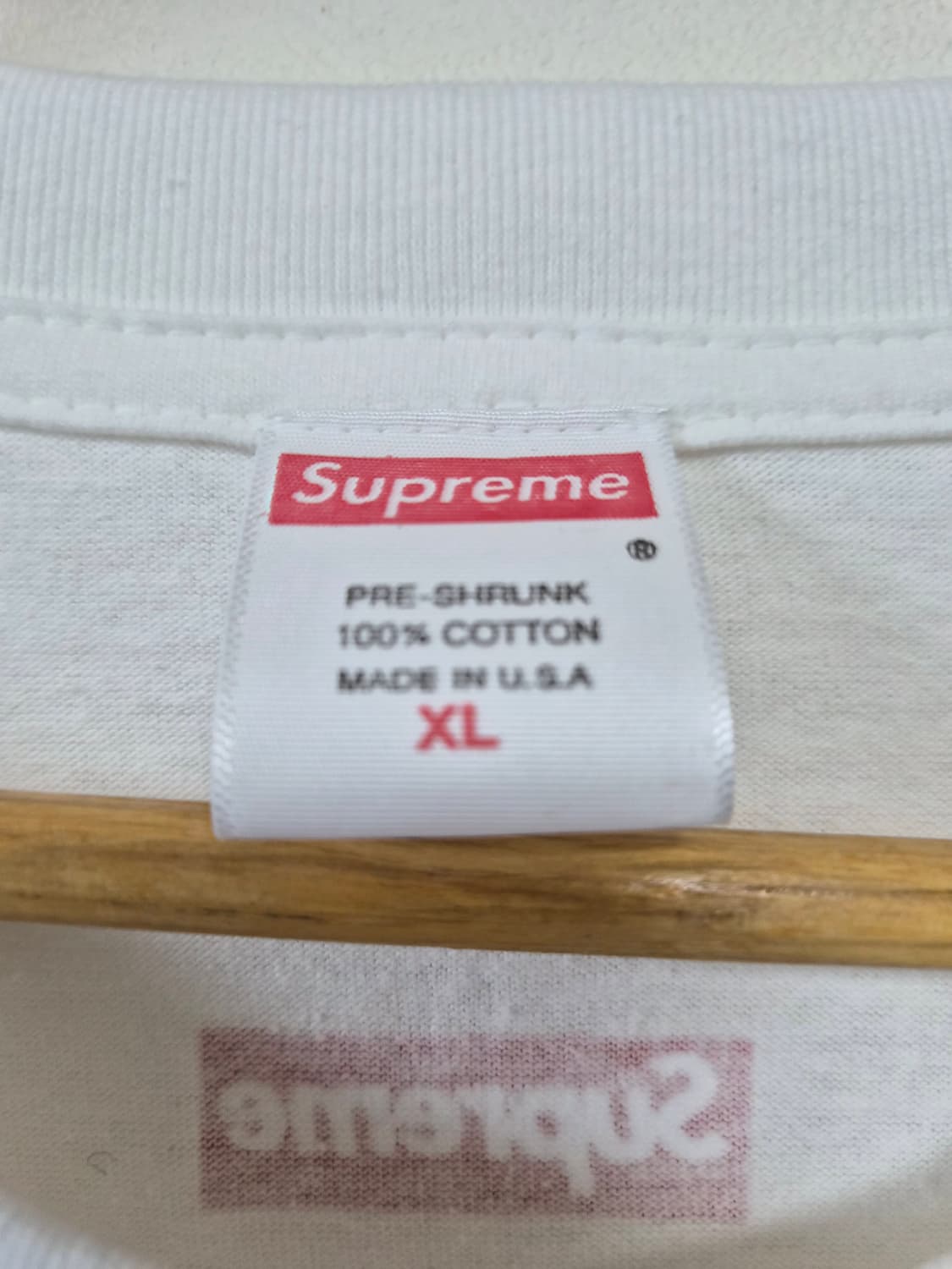 슈프림supreme 로고 티셔츠 XL사이즈 - T45,52 상품이미지4