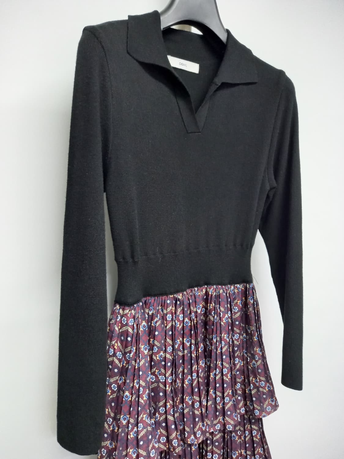 듀엘 춘추 니트 캉캉 스커트 맥시 원피스  F 33-55 상품이미지4