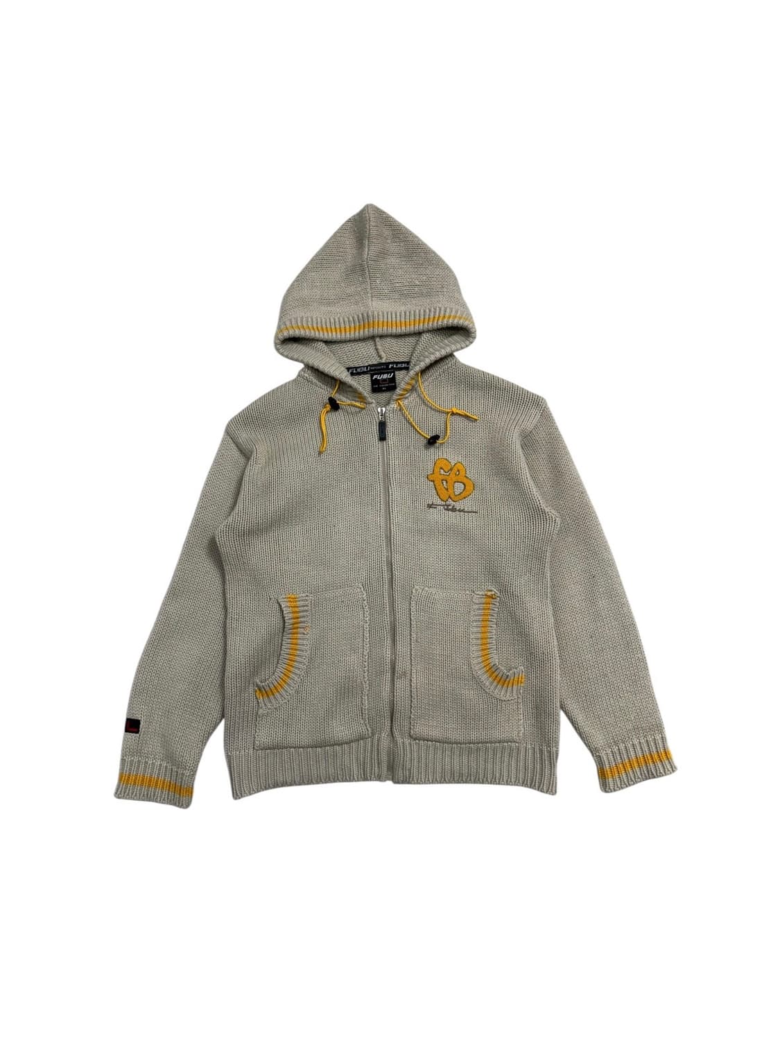 FUBU 후부 니트 후드집업 상품이미지1