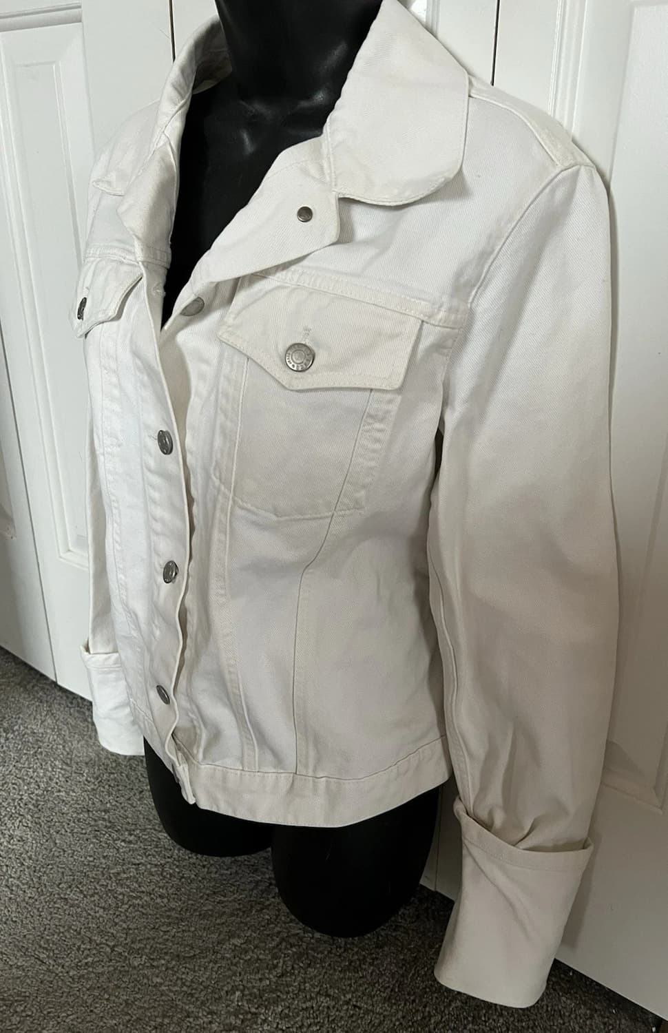 헬무트 랭 화이트 데님 자켓 상품이미지4