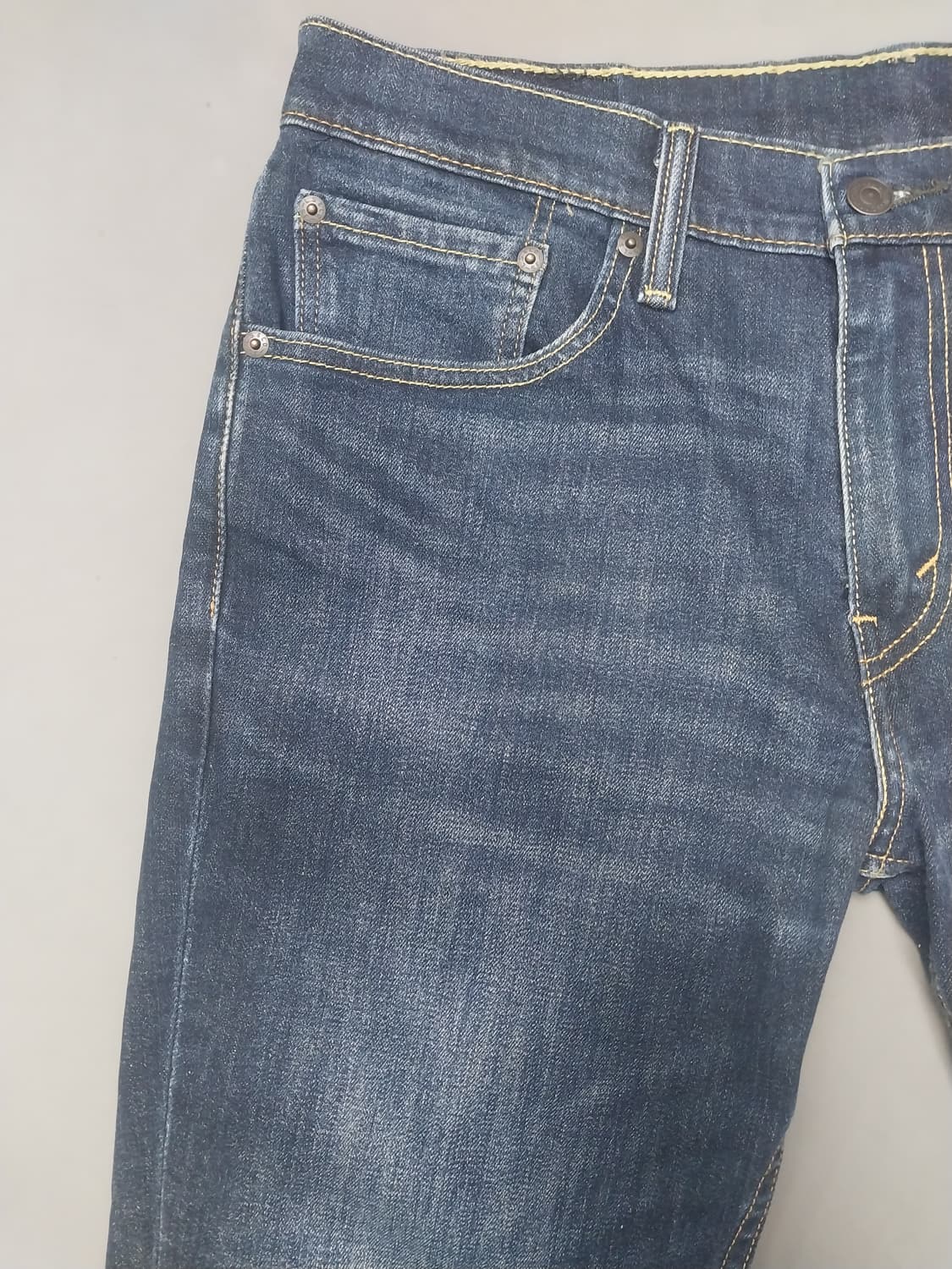 [32] 리바이스 511 진청 워싱 슬림진 청바지 상품이미지2