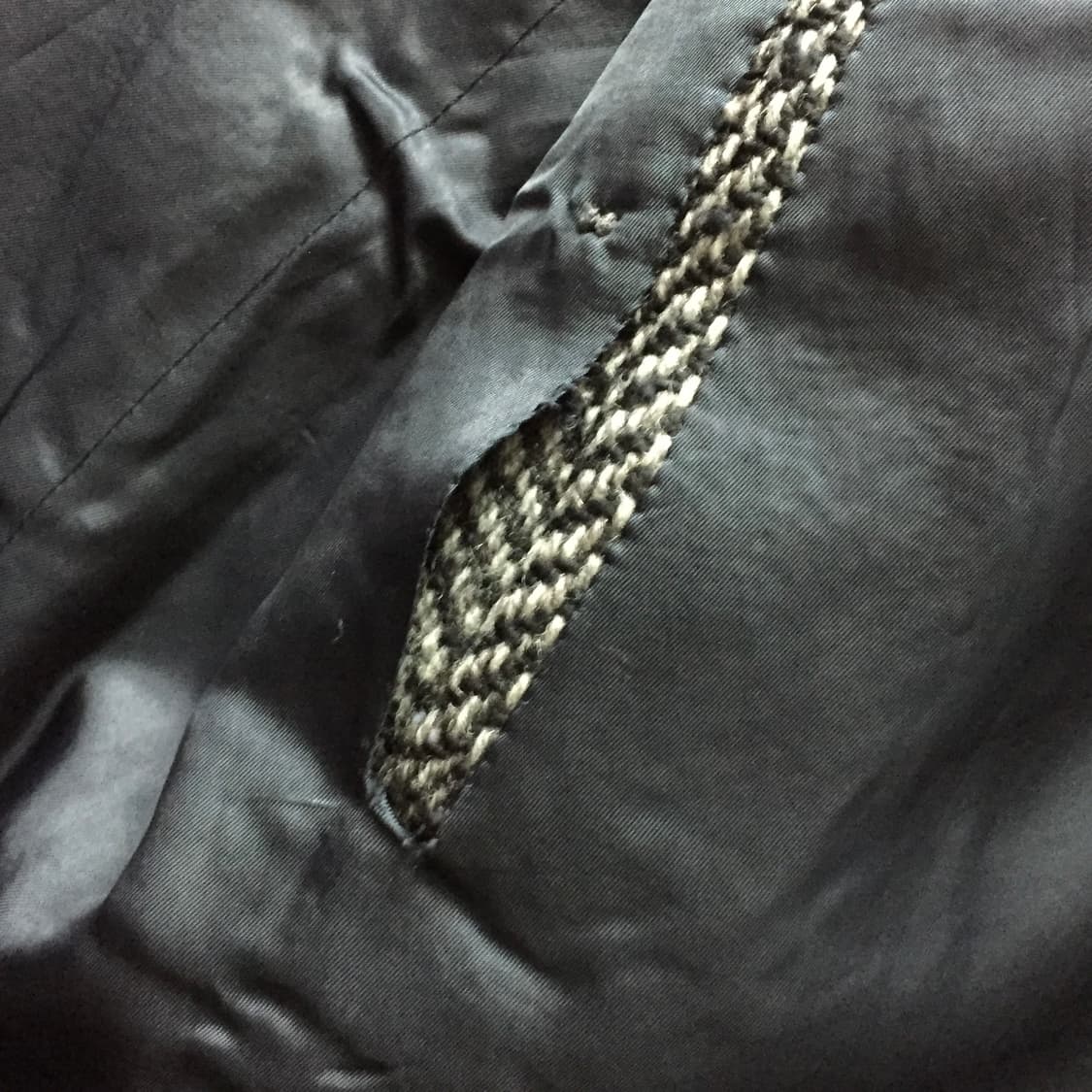 80s 버버리 트위드 발마칸 코트 상품이미지7