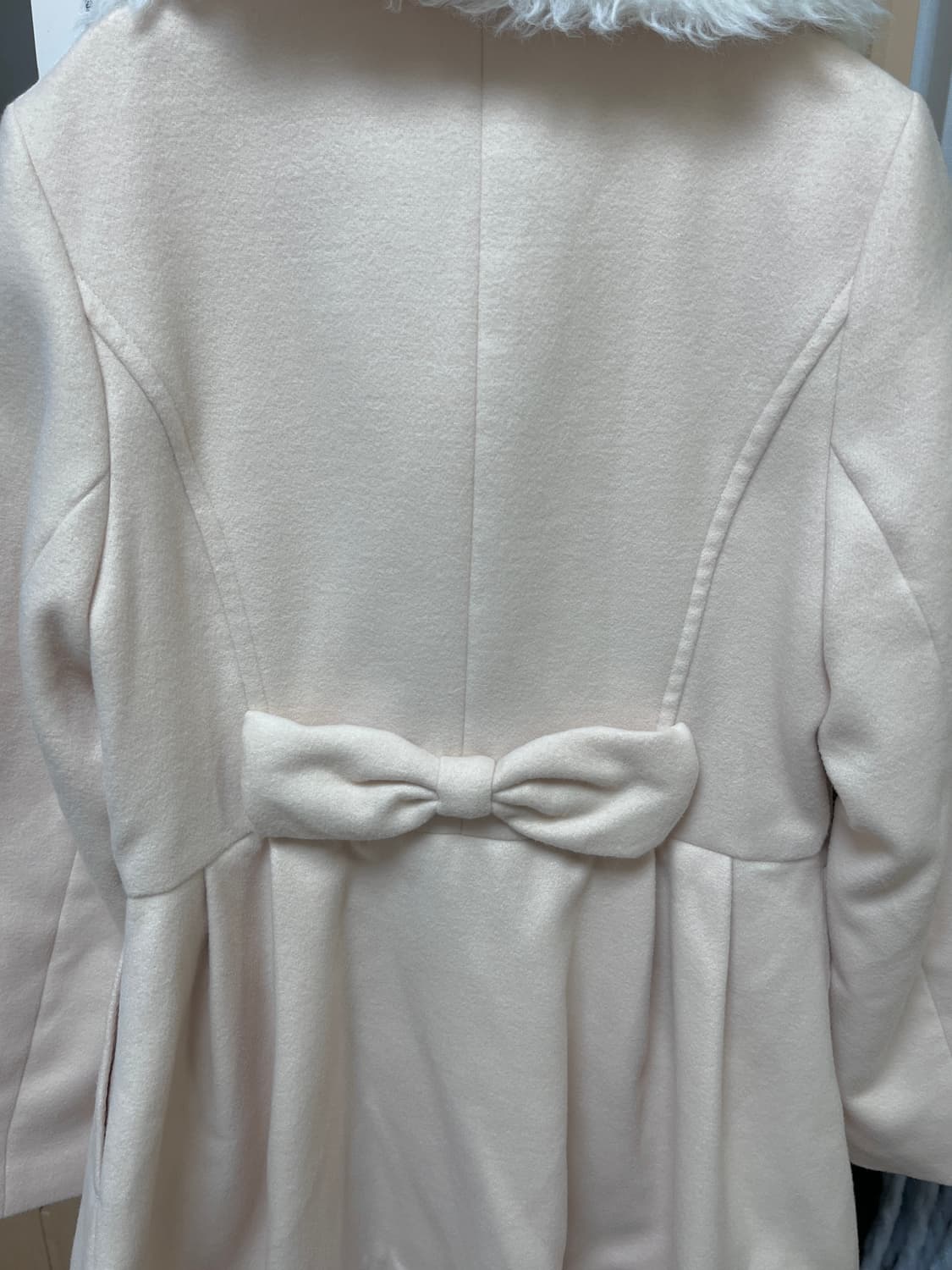 리즈리사 히메갸루 리본 퍼 코트 상품이미지2