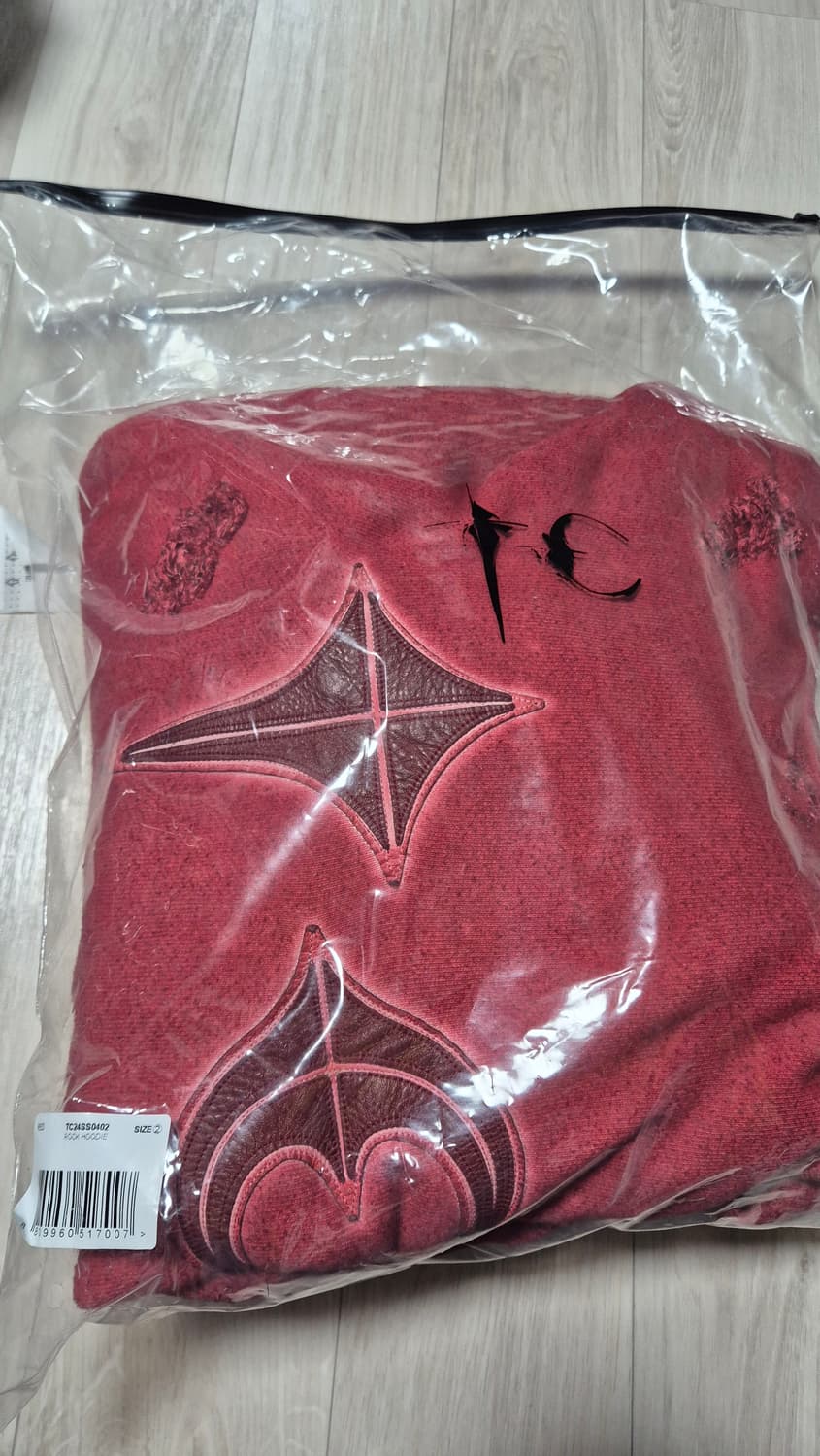 떠그클럽 락후드 레드 2사이즈 상품이미지4