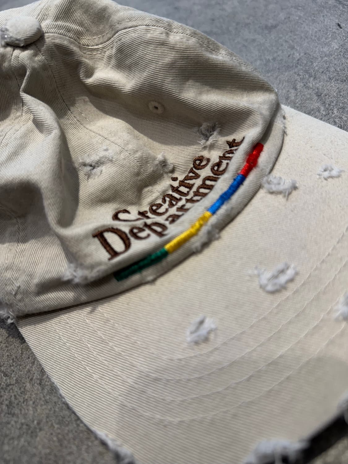 빈티지 크레이티브 캡 상품이미지5