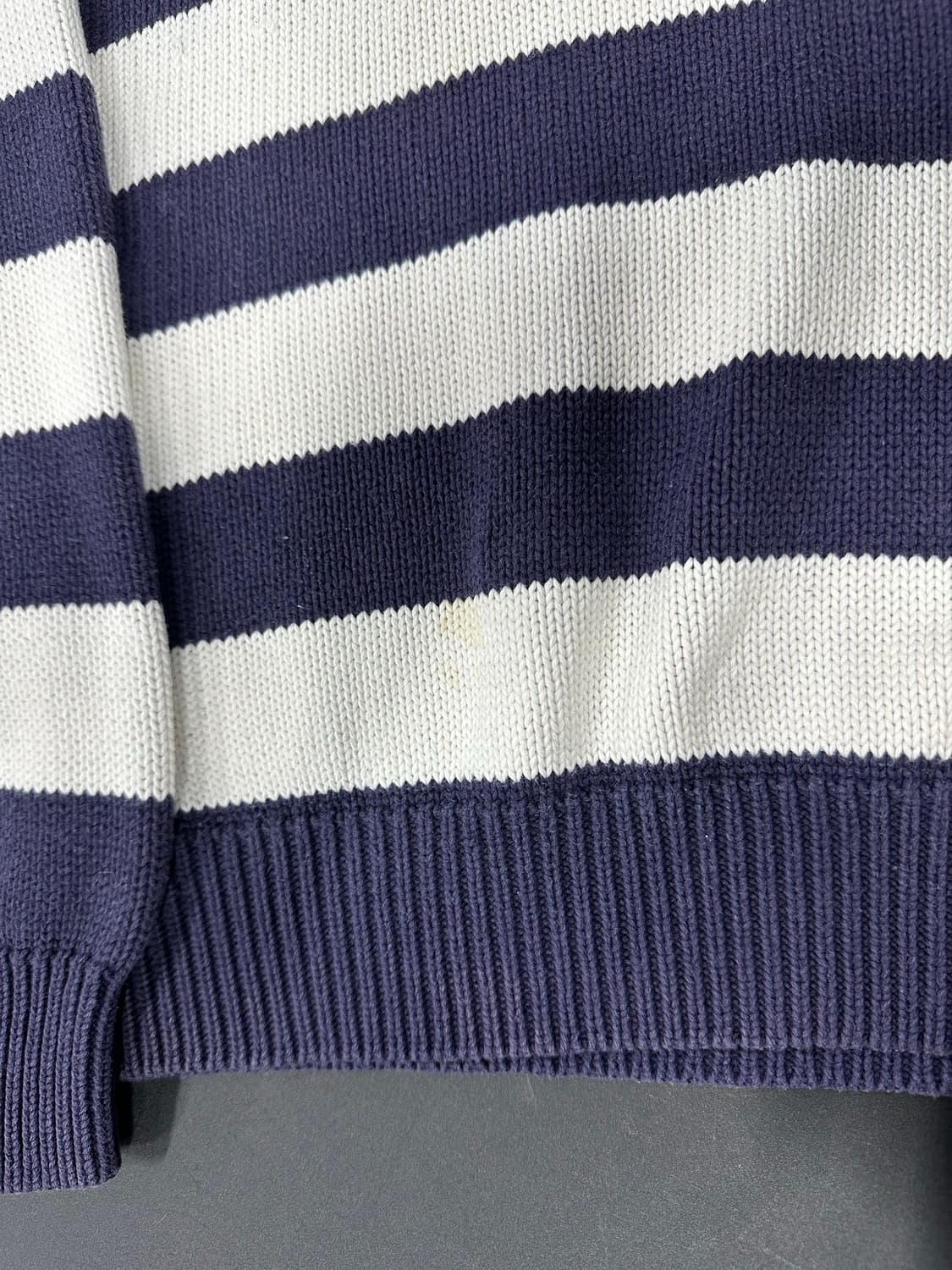 폴로 랄프로렌 스트라이프 네이비 화이트 긴팔 니트 상품이미지6