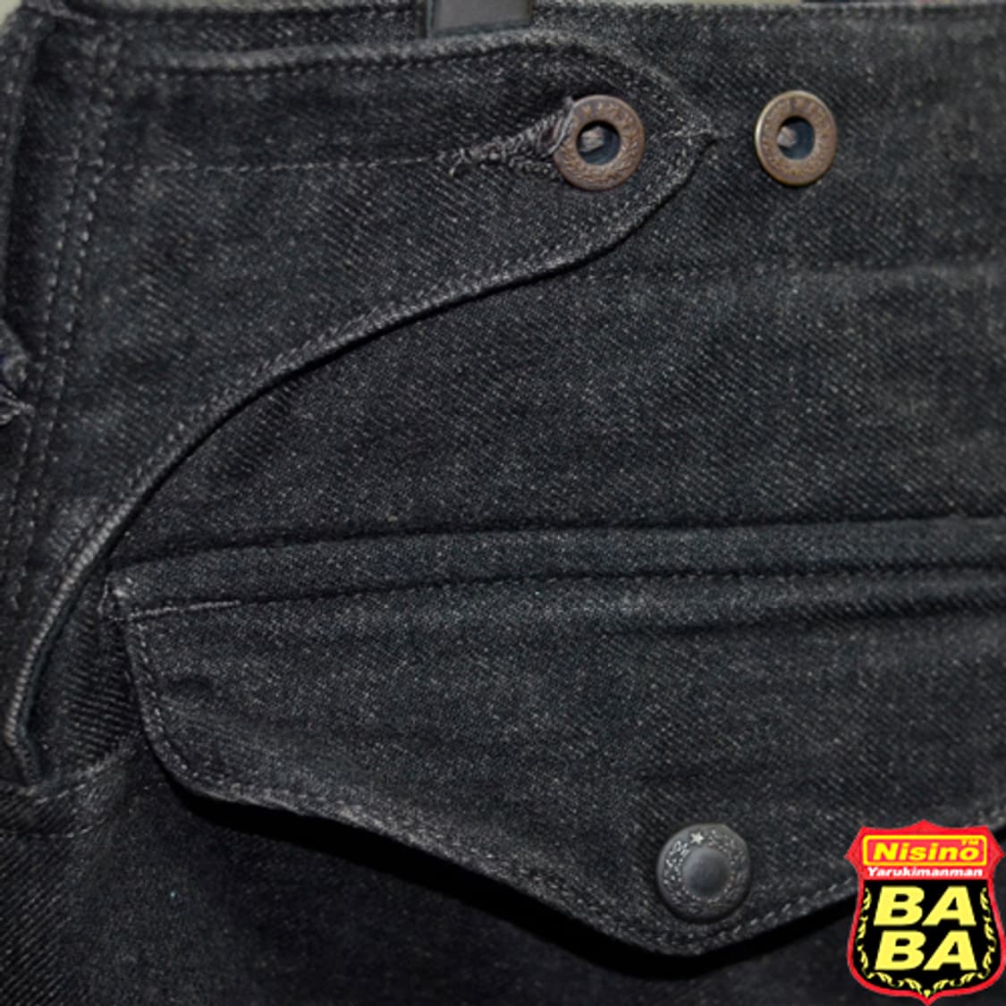 RRL 스트레이트 레그 버튼(탭 데님) 상품이미지2
