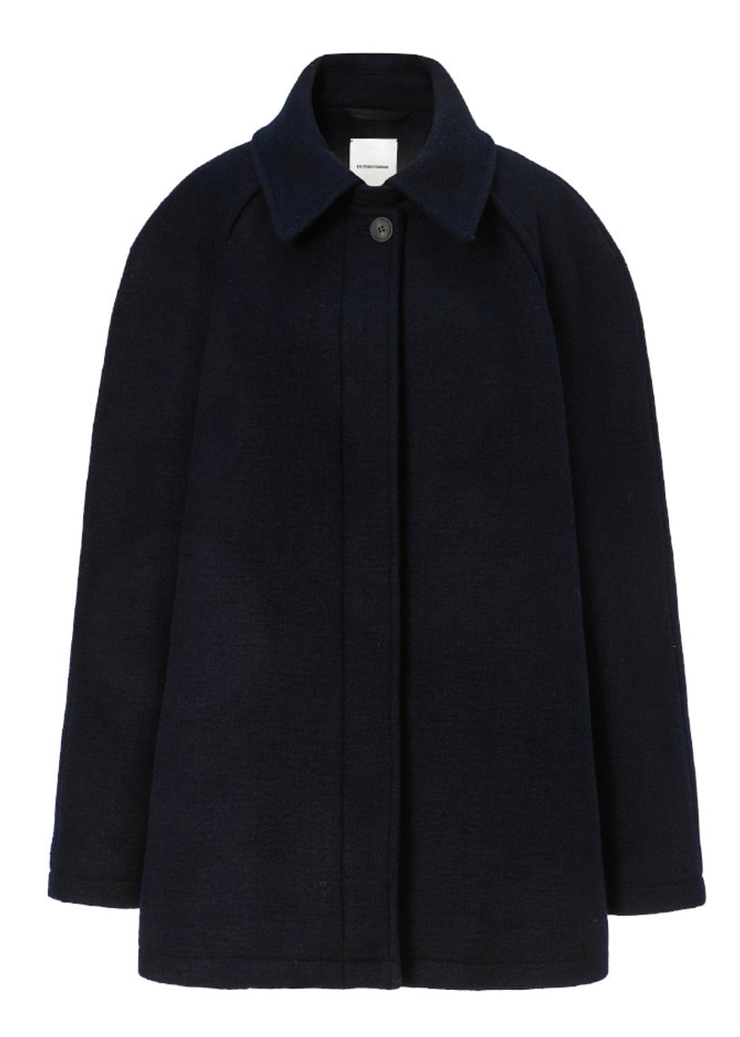 le917 Raglan Sleeve Half Coat Navy 상품이미지3