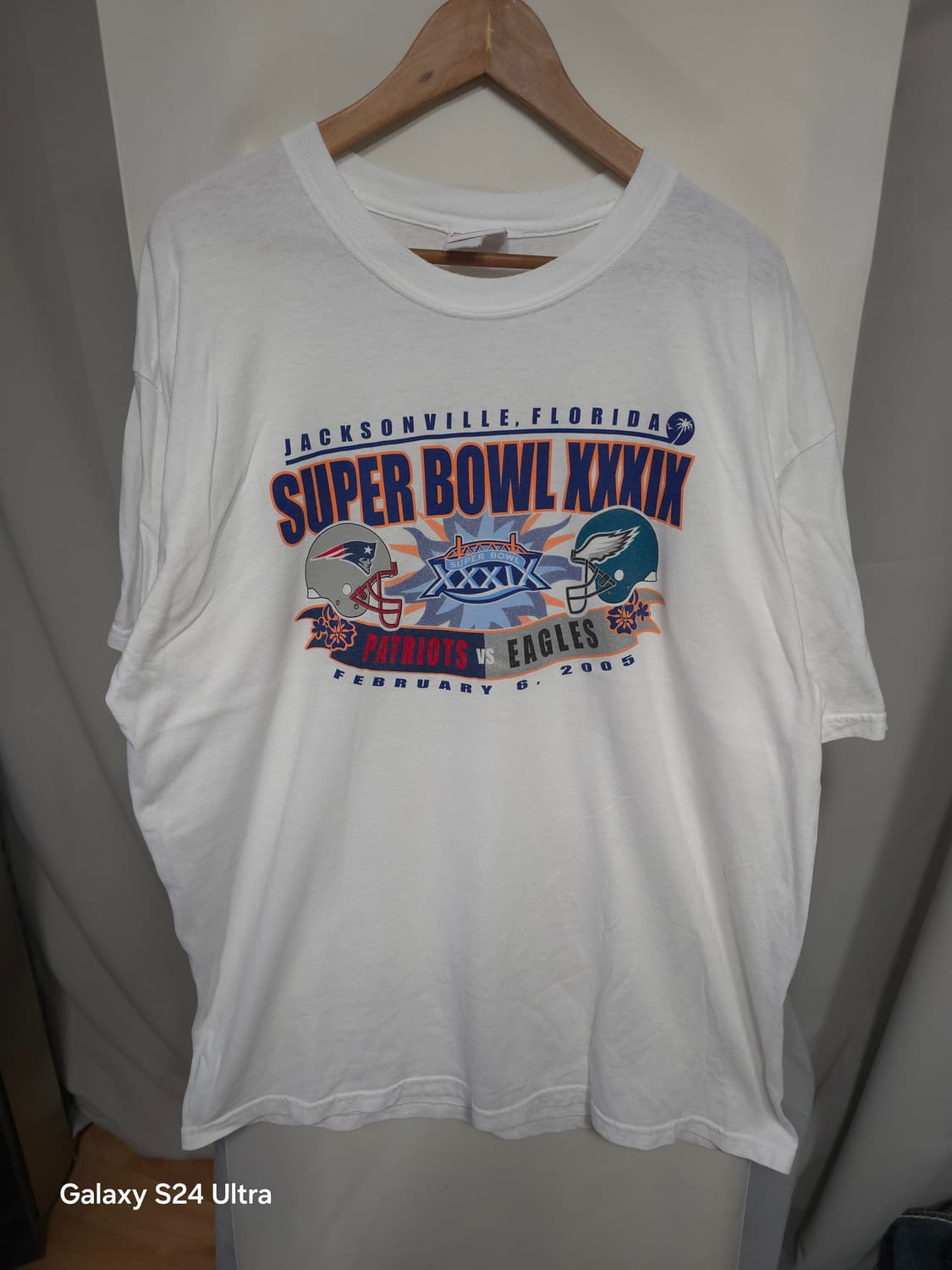 NFL 2005년 슈퍼볼 반팔티 XL ✨️정품✨️ 상품이미지1