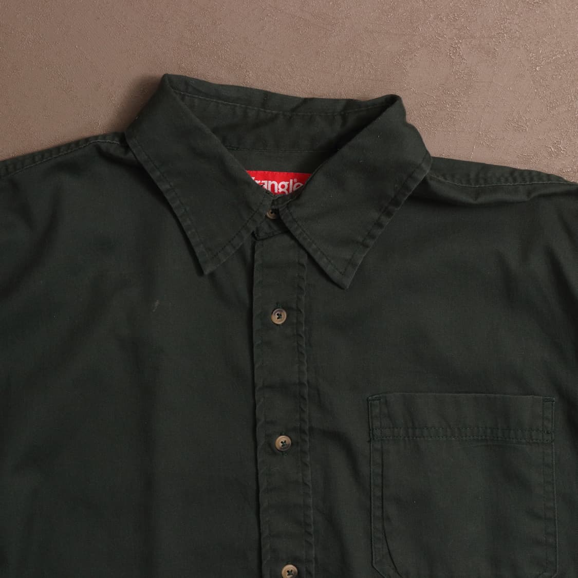 랭글러 코튼 워크셔츠 그린 A1539 상품이미지2