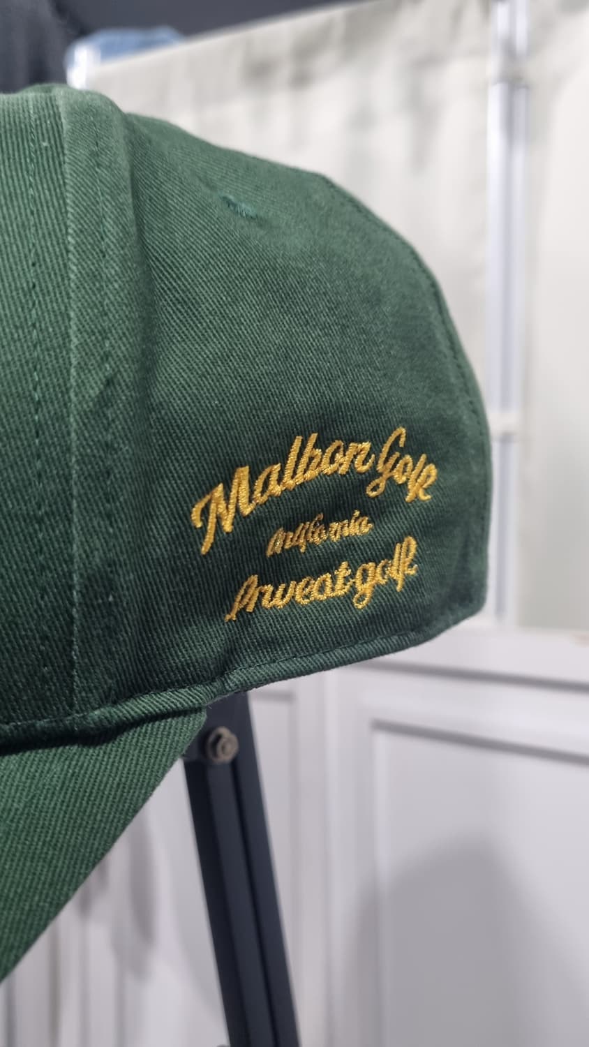 말본 골프 남녀공용 초록색 볼캡 상태깔끔 상품이미지2
