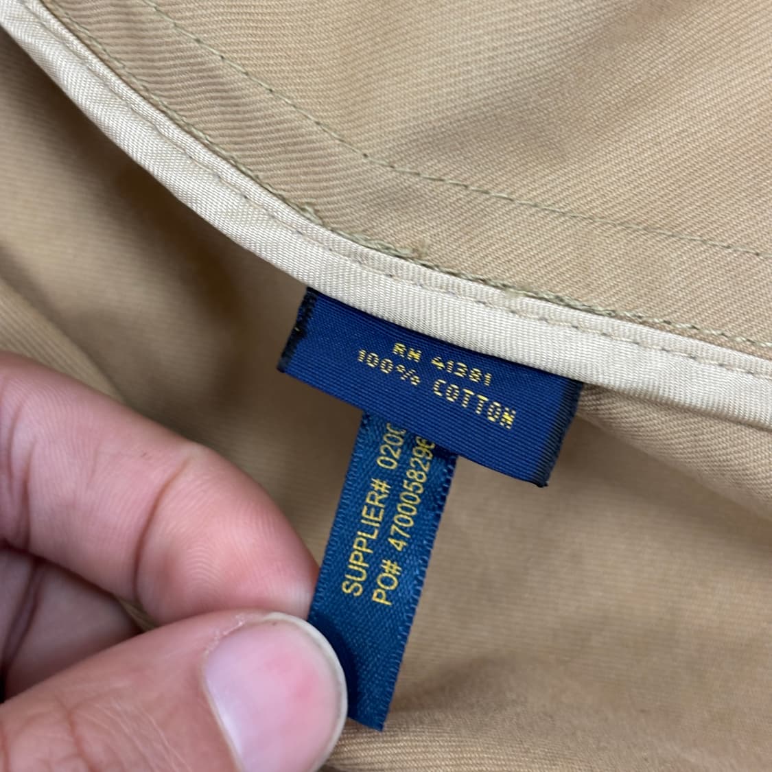 폴로 트렌치 코트  상품이미지10