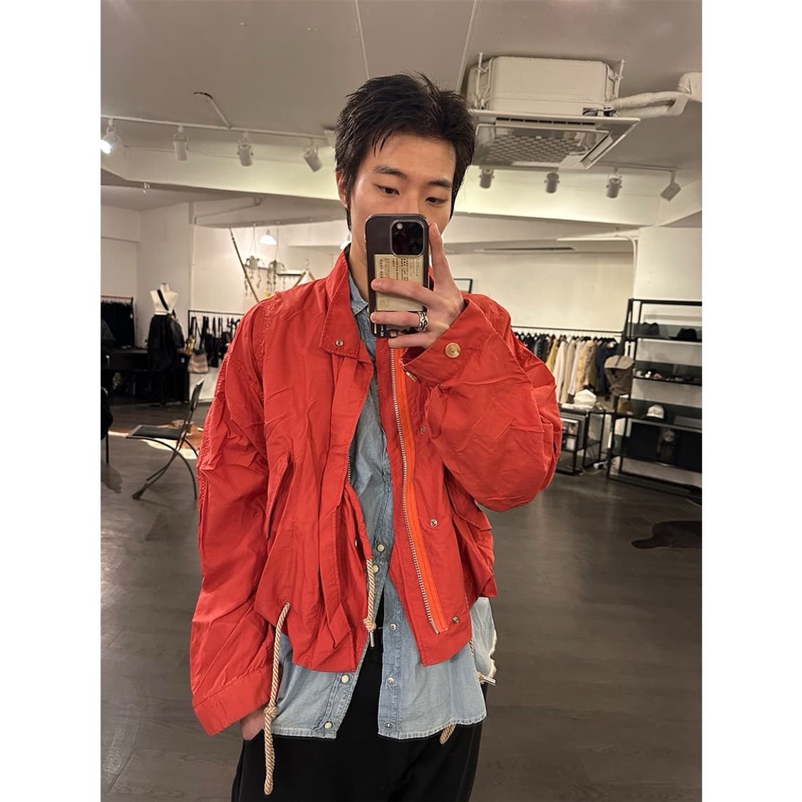 베드 J.w 포드 숏 모즈 자켓 상품이미지4