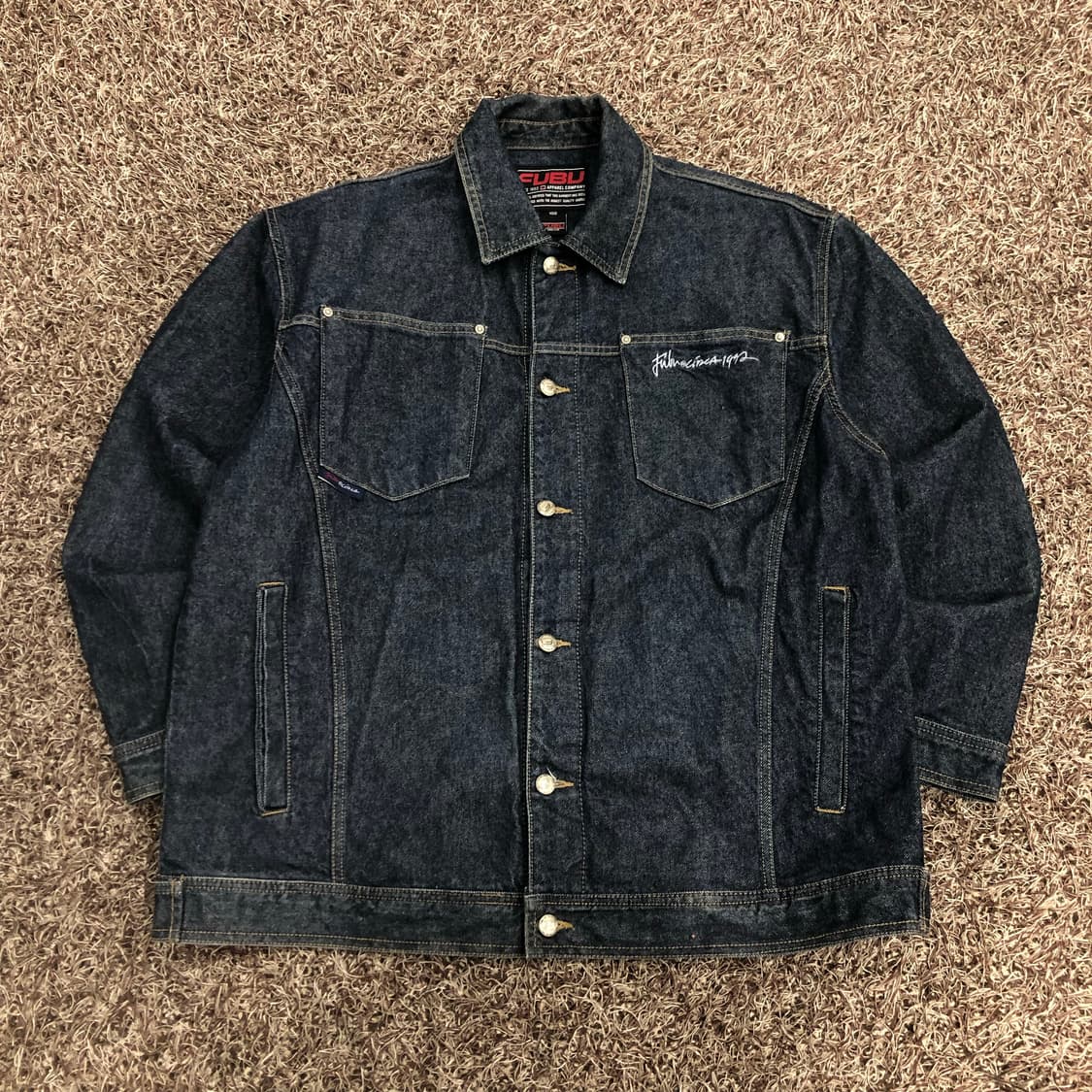 후부 올드스쿨 데님 자켓 상품이미지1