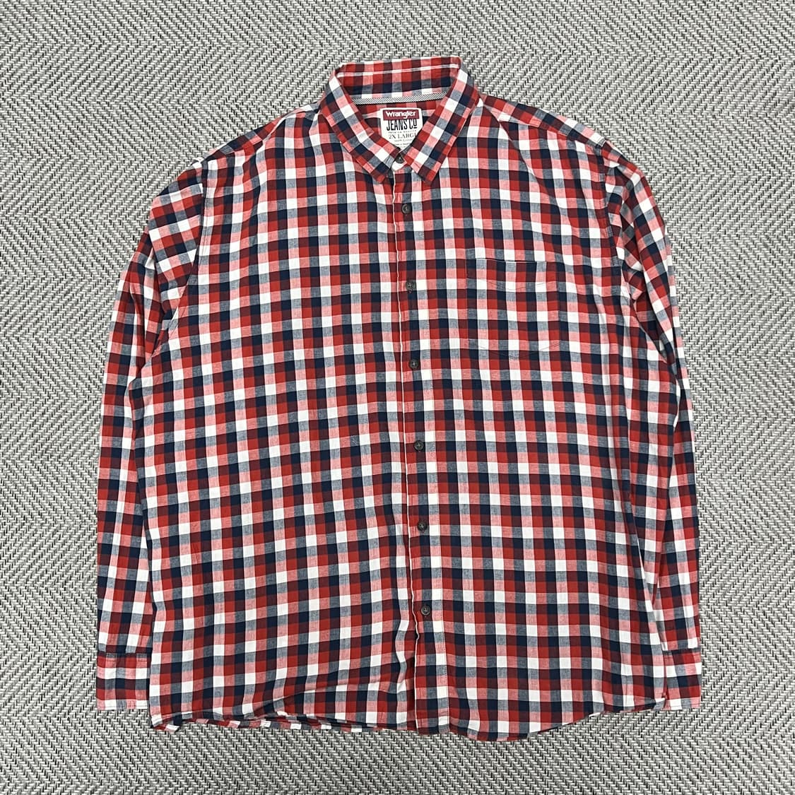 랭글러 체크 셔츠 v0711  상품이미지1