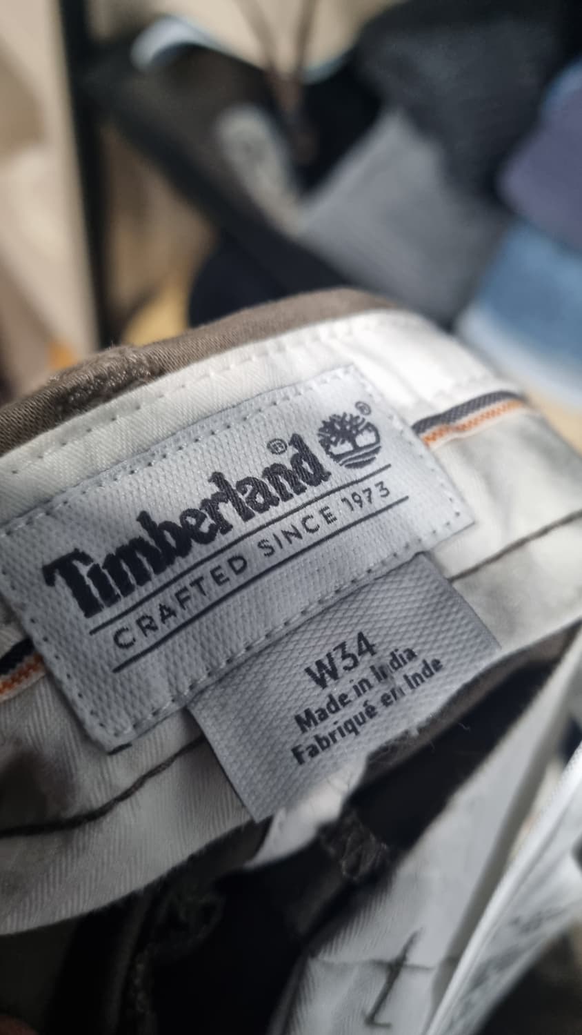 팀버랜드 브라운카멜 36사이즈 면바지 컨디션10/8 상품이미지4