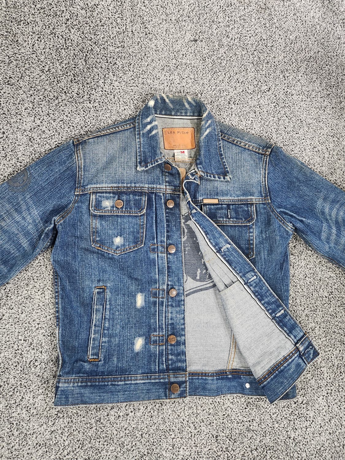 //데님 자켓 (Ezra Fitch) M 상품이미지2