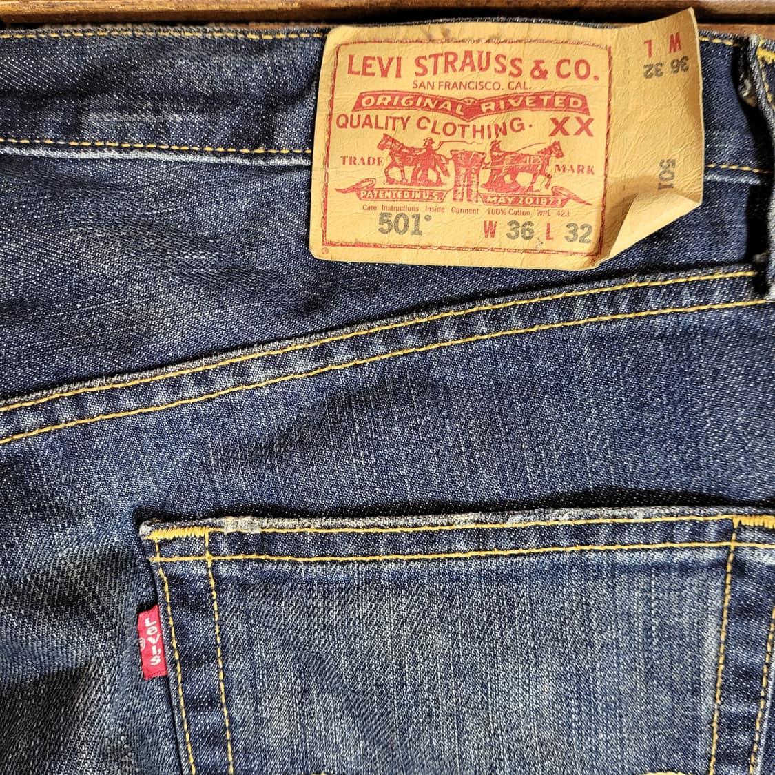 00s 리바이스 청바지 501 (36) 상품이미지7