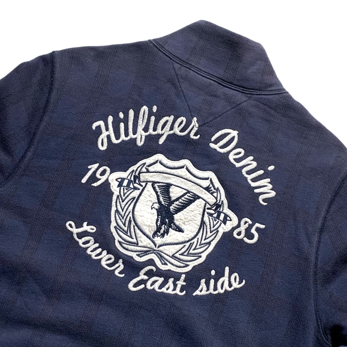 타미힐피거 체크 헤비 코튼 집업 상품이미지3